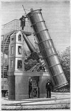 Great Telescope of the Observatory in Paris.