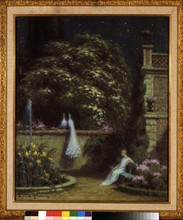 Alleaume, The white peacocks
