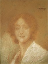 Lévy-Dhurmer, Femme au sourire de Mona Lisa
