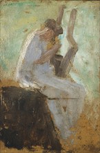 Gyzis, Sappho playing the lyre