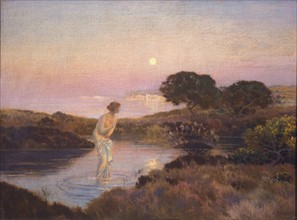 Ménard, Moonrise over Varengeville