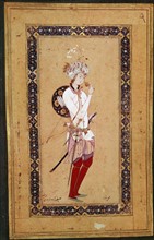 Behzad, Portrait du calife Haroun al Rachid