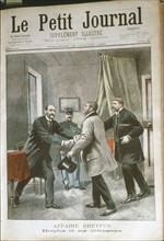 Alfred Dreyfus et ses avocats, 1899