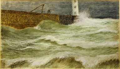 Prins, Lighthouse in Heavy Weather