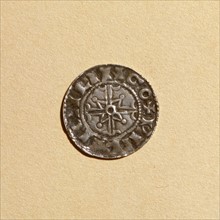 Verso of a silver denier from William the Conqueror