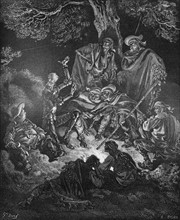 Doré, Illustration pour Don Quichotte de Miguel de Cervantés