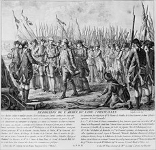Surrender of Lord Cornwallis' army