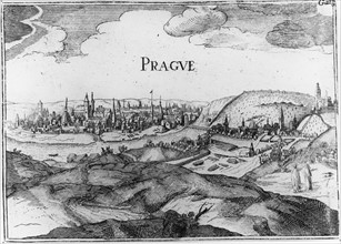 Vue de la ville de Prague