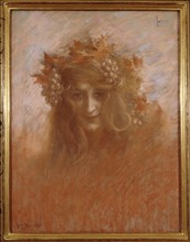 Lévy-Dhurmer, Portrait of Marguerite Moreno