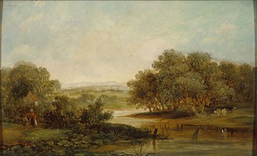 Constable, River landscape