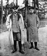 Paul von Hindenburg et Erich Ludendorff, 1916
