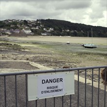 Tredrez beach forbidden