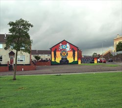 Painted wall in Belfast