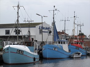 Bateaux de peche au Danemark
