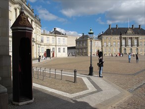 Palais d'Amalienborg a Copenhague
