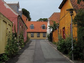 Street of Ebeltoft (Denmark)