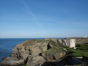 The Fort of Sarah Bernhardt in Belle-Ile, Brittany (Bretagne)