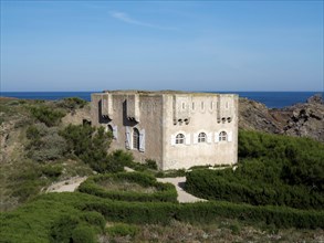The Fort of Sarah Bernhardt in Belle-Ile, Brittany (Bretagne)