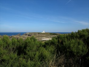 Phare de la Pointe des Poulains a Belle-Ile, Bretagne