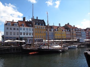The Nyhavn canal in Copenhagen