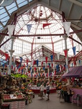 Market of Saint-Helier, capital of Jersey
