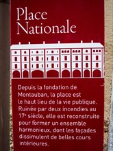 Montauban, Place Nationale