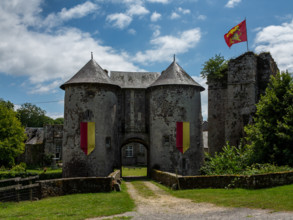 Le château de Chanteloup, en Normandie
