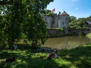 Le château de Chanteloup, en Normandie