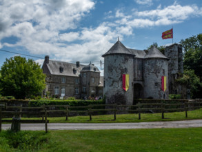 Le château de Chanteloup, en Normandie