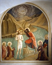 Fra Angelico, Le Baptême du Christ