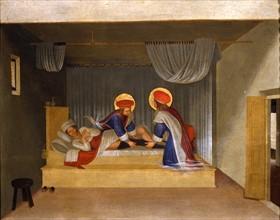 Fra Angelico, Healing of Deacon Justinian