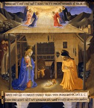 Fra Angelico, La Nativité