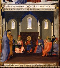 Fra Angelico, Jésus parmi les Docteurs