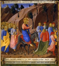 Fra Angelico, L'entrée du Christ à Jérusalem