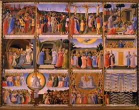 Fra Angelico,Scenes depicting the life of Christ and the Last Judgement