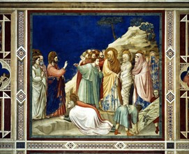 Giotto, La Résurrection de Lazare