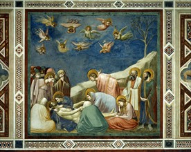 Giotto, Lamentation over the body of Christ