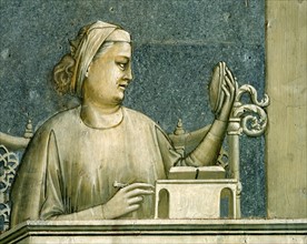 Giotto, The Allegories of Virtues and Vices: Prudence