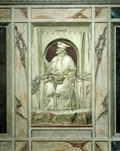 Giotto, Allégories des vices et des vertus : l'injustice