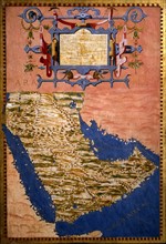 Bonsignori, Map of the Arabian Peninsula