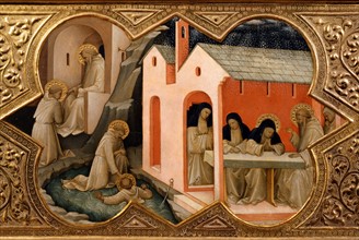 Monaco, Scenes depicting the life of Saint Benedict of Nursia