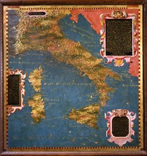 Bonsignori, Map of the Italian Peninsula