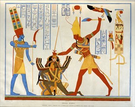 Champollion le Jeune, Rituel de la mise à mort des ennemis par Ramsès II