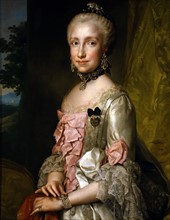 Mengs, Portrait de Marie-Louise de Bourbon