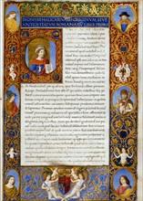 Frontispice d'un manuscrit de Denys d'Halicarnasse