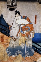 Kuniyoshi, Nobleman Hakimantaro Yoshiie