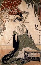 Utamaro, Oiran Matsuzake