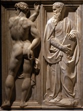 Bandinelli, Figure of a prophet and a nude hero