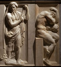 Bandinelli, Figures d'ermite et de héros nu au repos