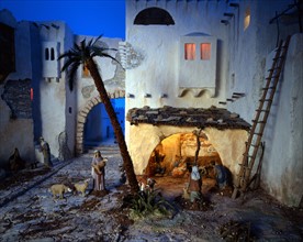 Nativity scene: Palestinian Nativity